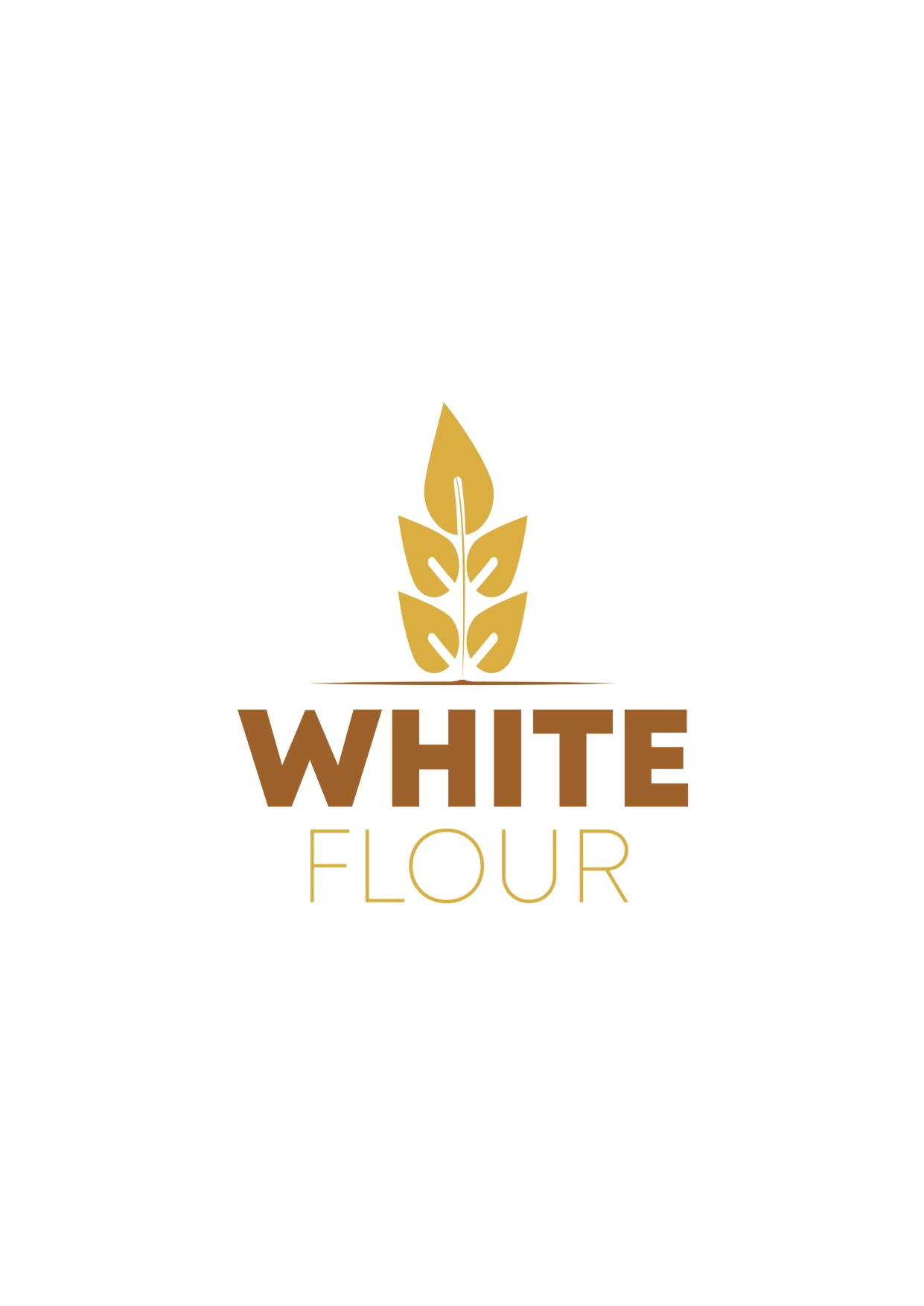 white flour for grain grinding