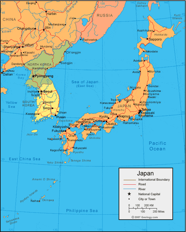 Japan FOB Business Forum Japan Map 