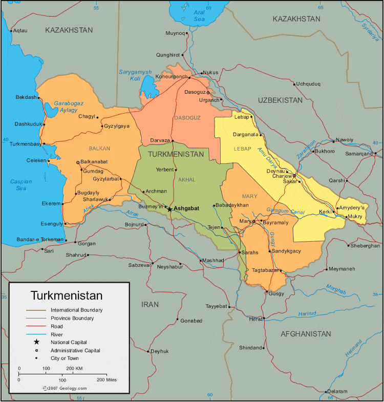 03土庫曼斯坦turkmenistan